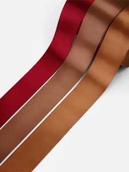 Атласная лента, набор 3 шт. «Вечерний», 40 мм, 23±1 м