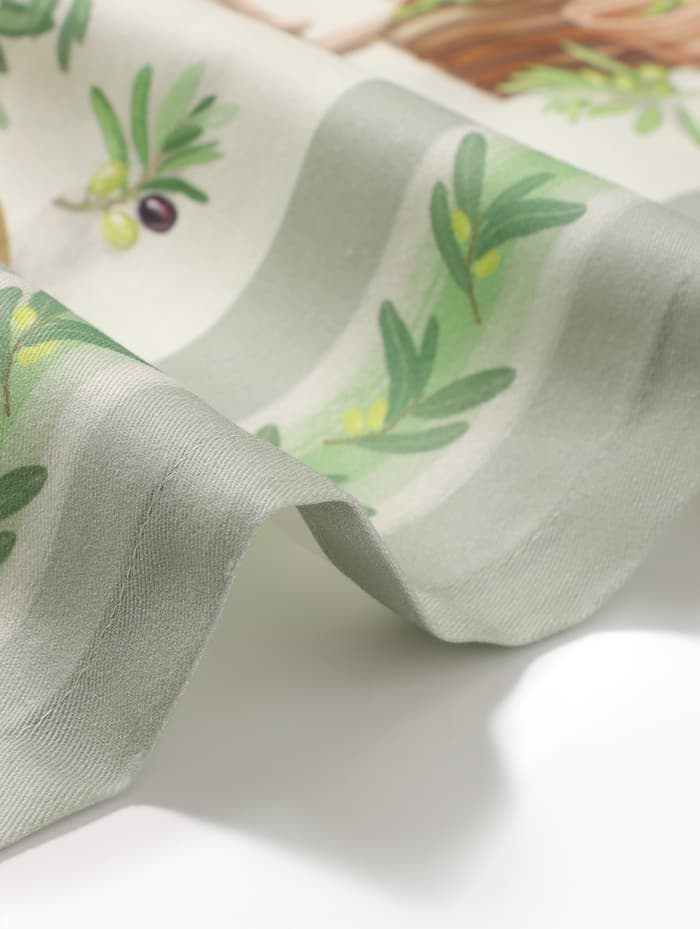 Кухонный набор «Этель» Olivia, скатерть 180×145 см ± 3 см, салфетки 40×40 см - 8 шт., 100% хлопок