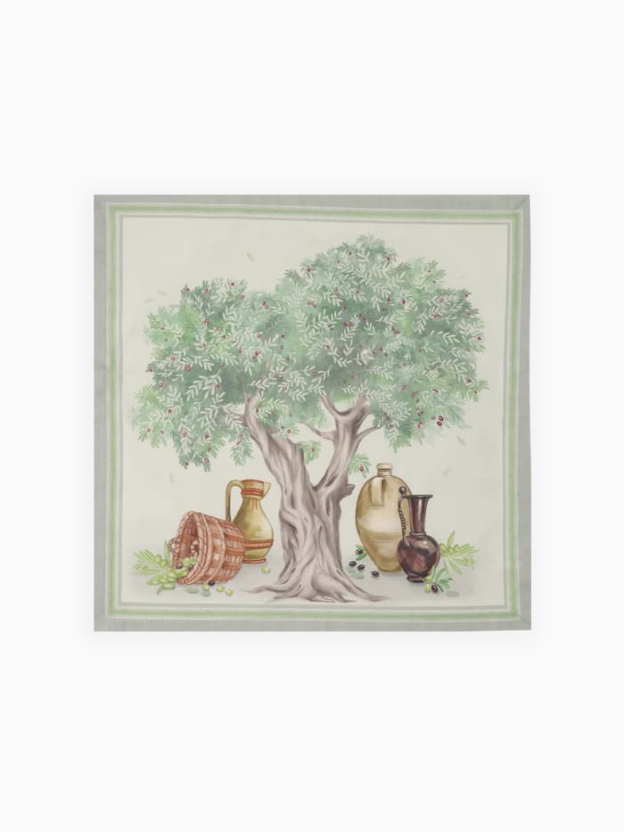 Кухонный набор «Этель» Olivia, скатерть 220×145 см ± 3 см, салфетки 40×40 см-12 шт., 100% хлопок