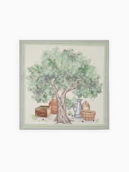 Кухонный набор «Этель» Olivia, скатерть 220×145 см ± 3 см, салфетки 40×40 см-12 шт., 100% хлопок