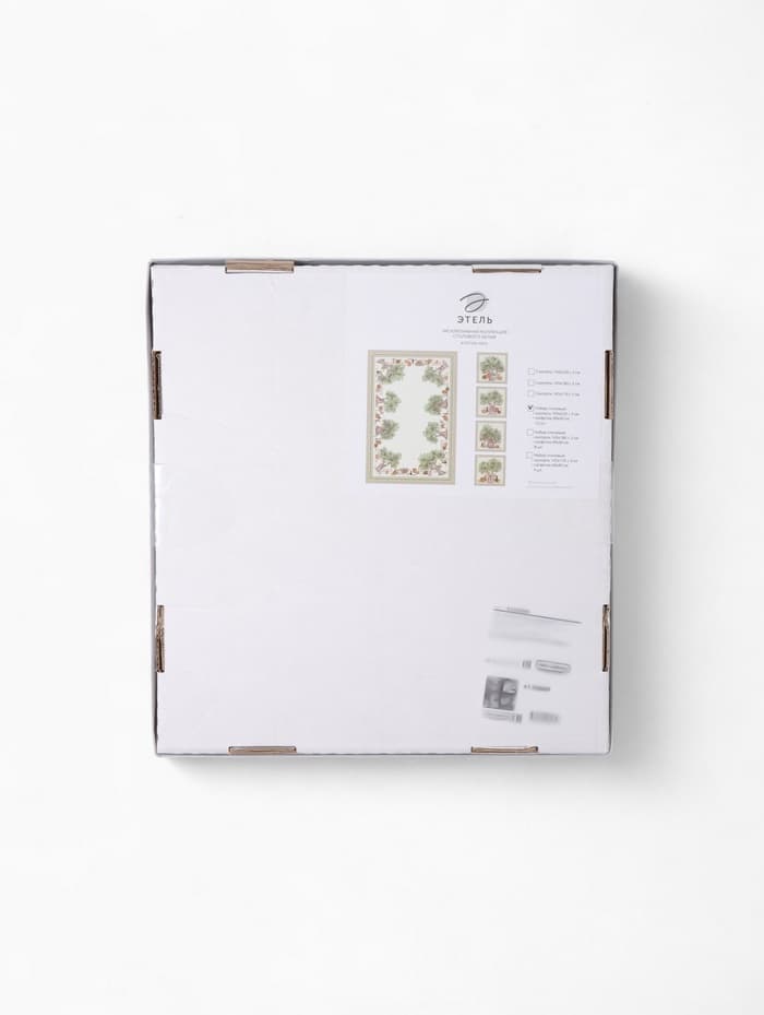 Кухонный набор «Этель» Olivia, скатерть 220×145 см ± 3 см, салфетки 40×40 см-12 шт., 100% хлопок