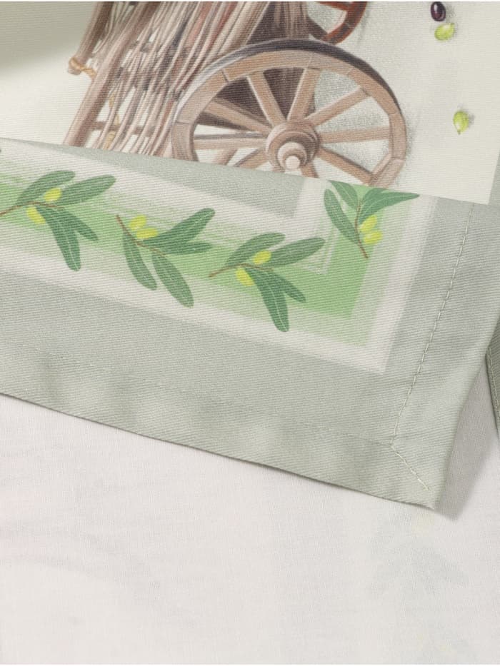 Кухонный набор «Этель» Olivia, скатерть 220×145 см ± 3 см, салфетки 40×40 см-12 шт., 100% хлопок