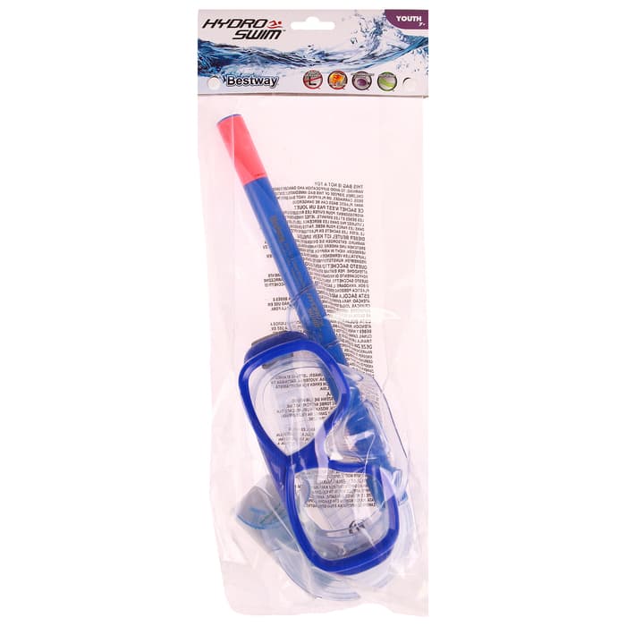 Набор для плавания Essential Freestyle: маска, трубка, от 7 лет, цвет МИКС, 24035 Bestway