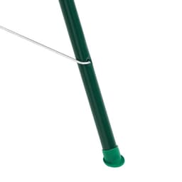 Качели садовые «Адлер», 175×120×150 см, металл, 2-местные, зелёные