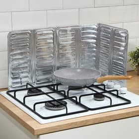 Защитное покрытие для газовой плиты Доляна, 84×32.5 см, алюминий, фольга