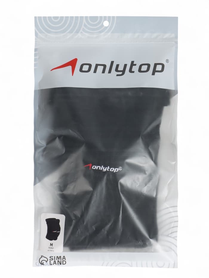 Наколенники волейбольные ONLYTOP, р. М, цвет чёрный