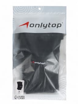 Наколенники волейбольные ONLYTOP, р. М, цвет чёрный