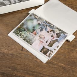 Фотоархив на 96 фото 10×15 см и 2 фоторамки 9×13 см «Раритет», дерево, белый,16.5×12×20.3 см