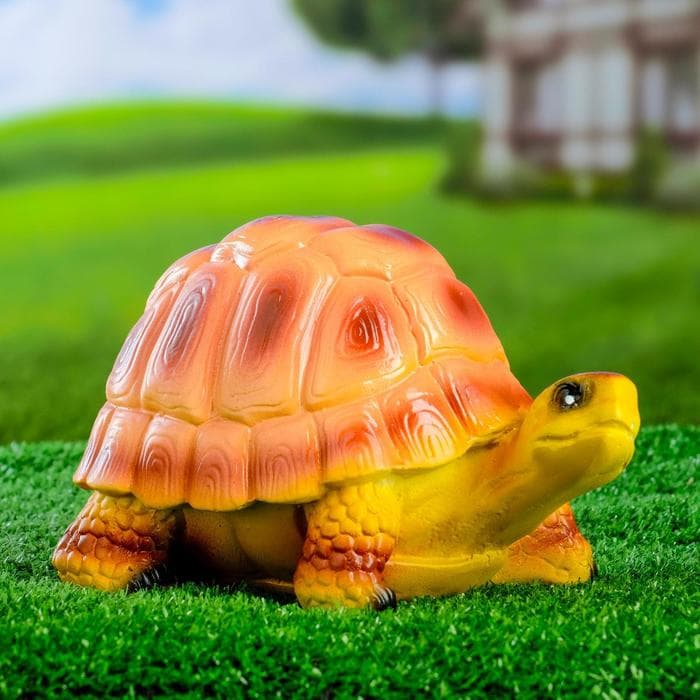 Садовая фигура из гипса «Черепаха Пашка», 21×14×11.5 см, МИКС