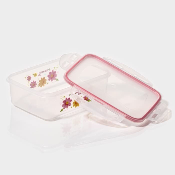 Набор контейнеров для еды «Полянка», пластик, 3 шт.: 150 мл, 300 мл, 500 мл, МИКС