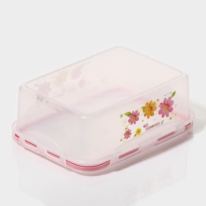 Набор контейнеров для еды «Полянка», пластик, 3 шт.: 150 мл, 300 мл, 500 мл, МИКС