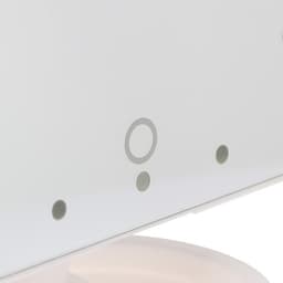 Зеркало Luazon KZ-07, подсветка, 30×18×7 см, 22 диода, 4хААА, (не в комплекте), белое