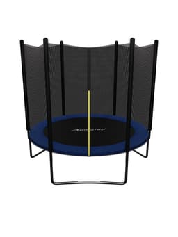 Батут ONLYTOP, d=244 см, высота сетки 173 см, синий