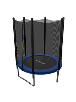 Батут ONLYTOP, d=183 см, высота сетки 173 см, синий