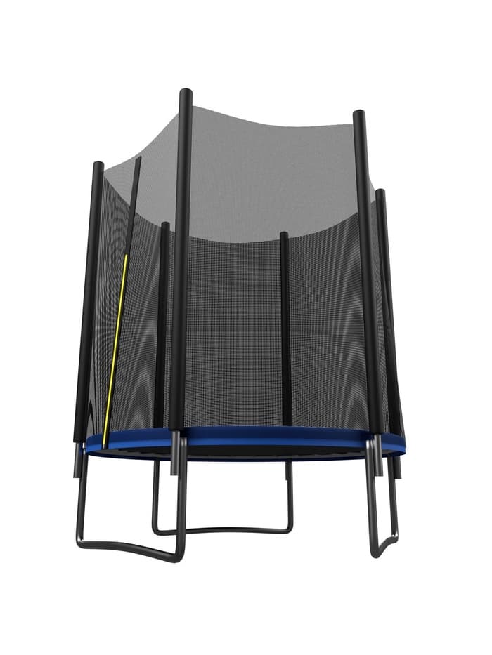 Батут ONLYTOP, d=183 см, высота сетки 173 см, синий