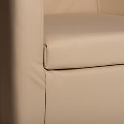 Кресло мягкое «Марс», 660×710×650 мм, экокожа, цвет бежевый