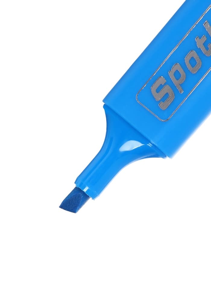 Маркер-текстовыделитель, скошенный наконечник, узел 5 мм, МИКС