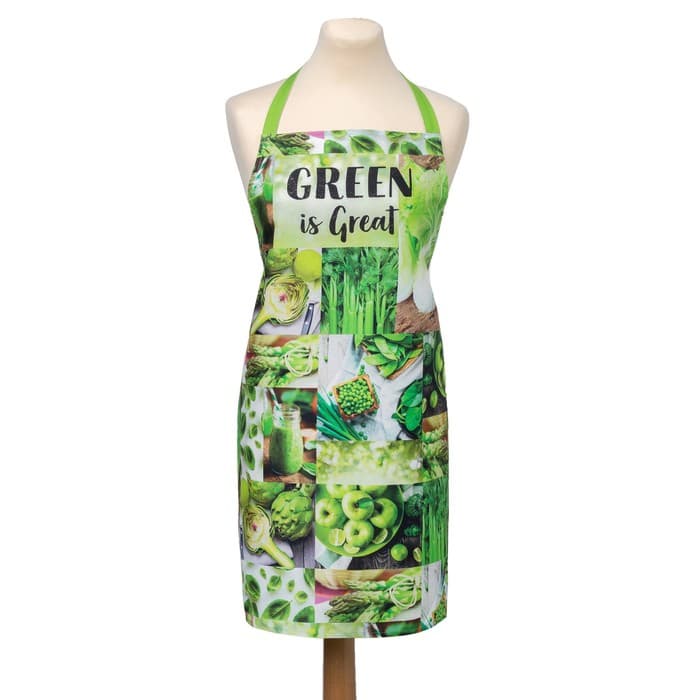 Фартук кухонный «Этель» GREEN, 70×60 см, 100% хлопок, саржа 190 г/м²