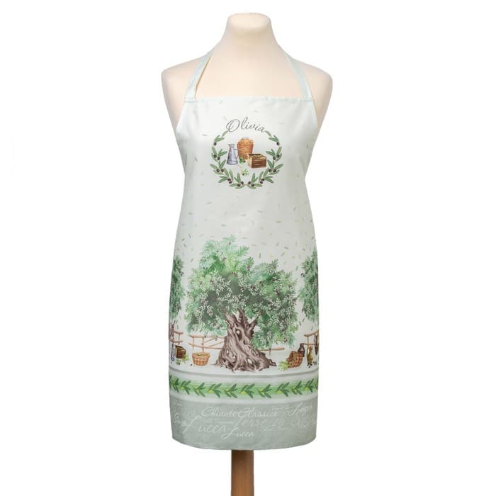 Фартук кухонный «Этель» Olivia, 70×60 см, 100% хлопок, саржа 190 г/м²