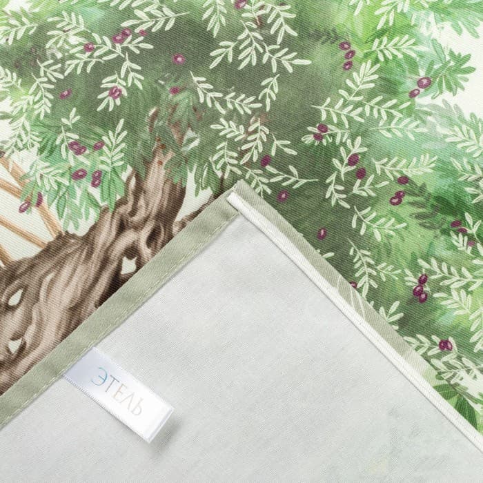 Фартук кухонный «Этель» Olivia, 70×60 см, 100% хлопок, саржа 190 г/м²