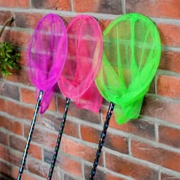 Сачок детский, ручка чёрный горох, 90 см, d=28 см, МИКС