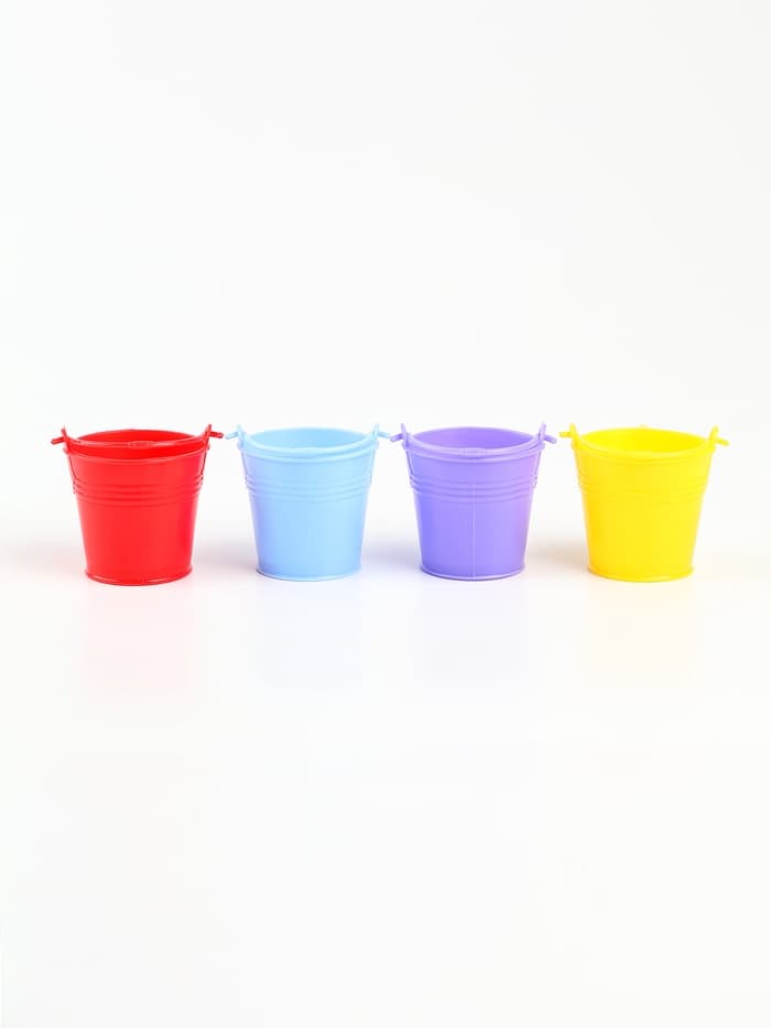 Ведерко малое «Радость», набор 4 шт., цвета МИКС