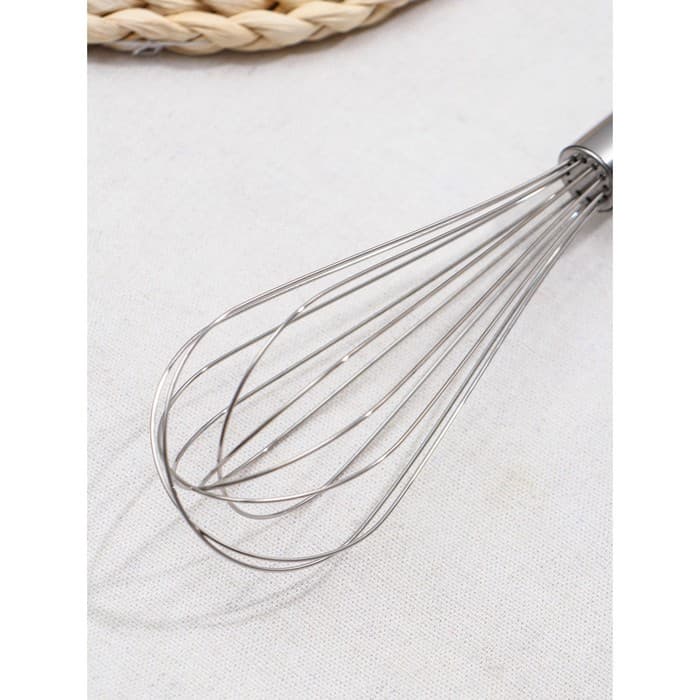 Набор венчиков для взбивания Доляна «Стандарт», 3 шт.: 30 см, 25 см, 21 см, нержавеющая сталь, серебристый