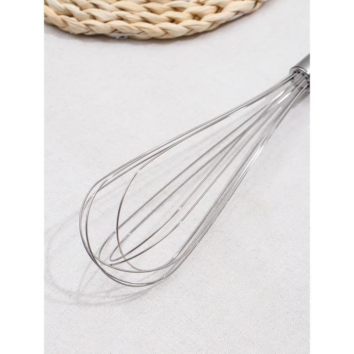 Набор венчиков для взбивания Доляна «Стандарт», 3 шт.: 30 см, 25 см, 21 см, нержавеющая сталь, серебристый