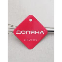 Венчик для взбивания Доляна «Помощник», 24×6 см, нержавеющая сталь, серебристый