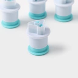 Плунжеры кондитерские Доляна «Цифры», набор 10 шт., пластик, голубые