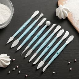 Стеки для моделирования кондитерских украшений Доляна, 9 шт., пластик, МИКС