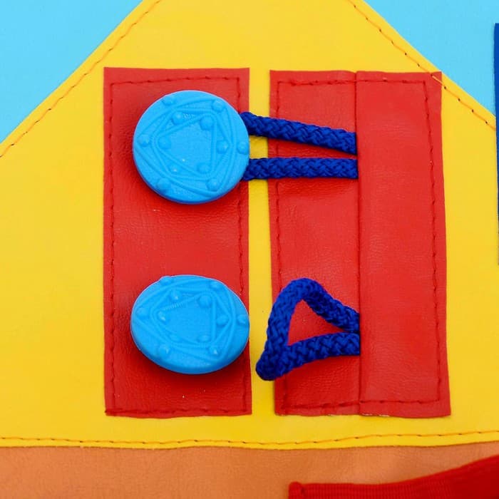 Коврик развивающий тактильный IQ-ZABIAKA «Домик», 60×50 см, по методике Монтессори