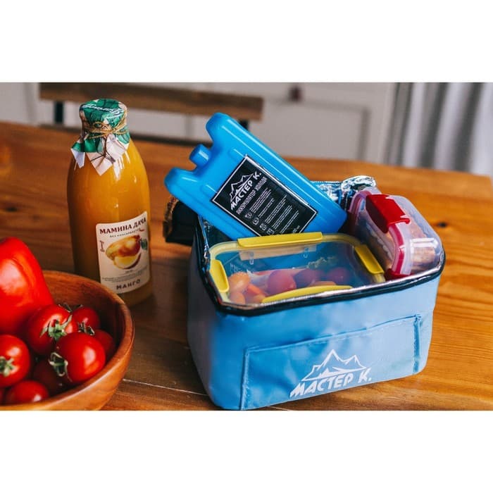 Аккумулятор холода гелевый «Мастер К», 400 мл, хладоэлемент для термосумок 16.5×8.5×3.5 см