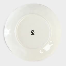 Тарелка глубокая Доляна «Космос», 550 мл, d=21.5 см, фарфор, белая, синяя