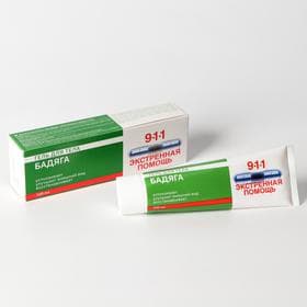 Гель-бальзам 911 «Бадяга» от синяков и ушибов, 100 мл