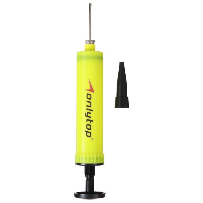 Насос для мячей ONLYTOP, 17 см, 2 насадки, МИКС