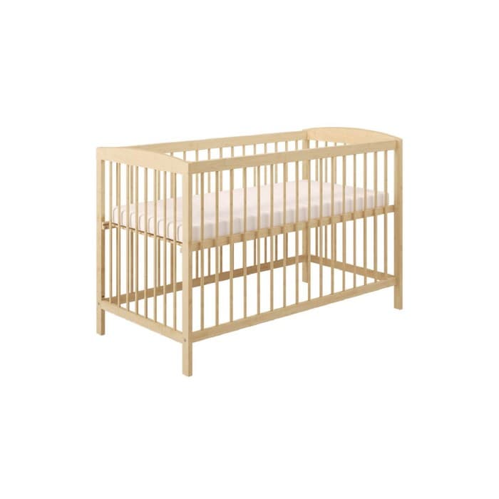 Кровать детская Polini kids Simple 101, натуральная