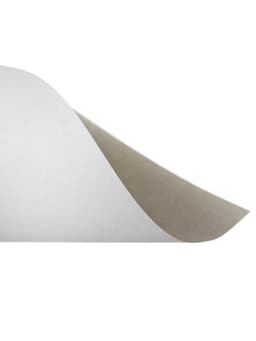 Картон белый А4, 6 листов, 220 г/м² Calligrata, немелованный, на скобе, ЭКОНОМ