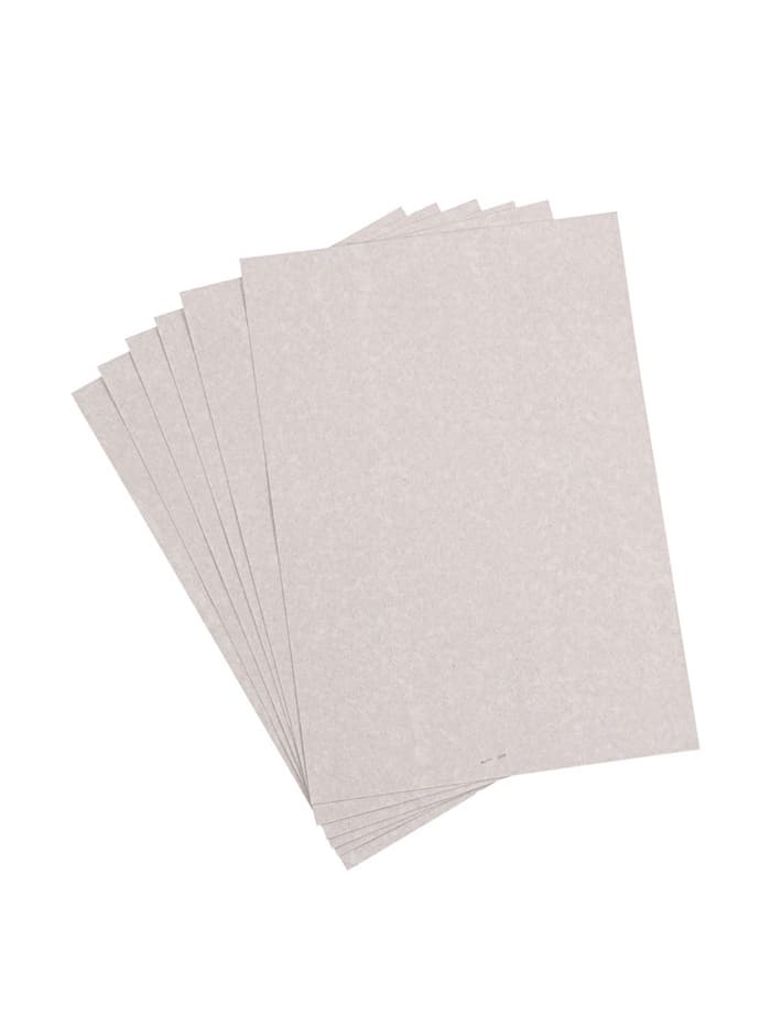 Картон белый А4, 6 листов, 220 г/м² Calligrata, немелованный, на скобе, ЭКОНОМ