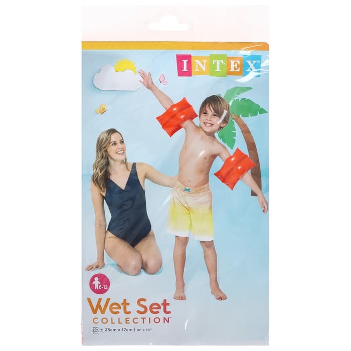 Нарукавники «Неон», 25×17 см, от 6-12 лет, 59642NP INTEX