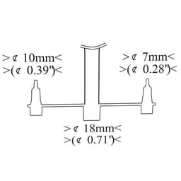 Насос ножной, 30 см, 68610 INTEX