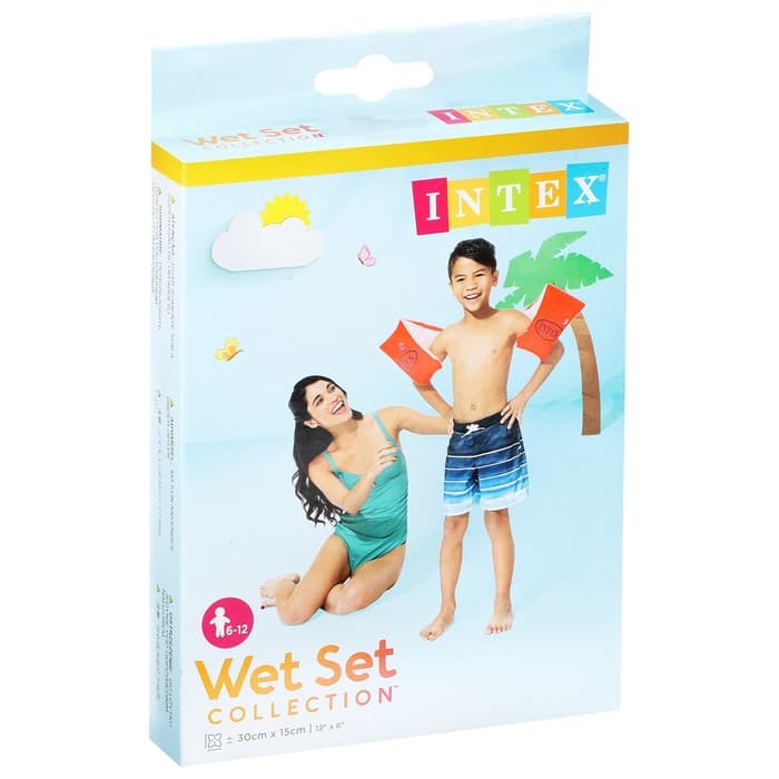 Нарукавники «Делюкс», 30×15 см, от 6-12 лет, 58641NP INTEX