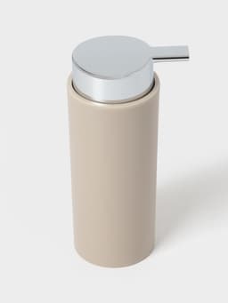 Набор аксессуаров для ванной комнаты SAVANNA «Сильва», 6 предметов (дозатор, мыльница, 2 стакана, ёршик, ведро), цвет серый