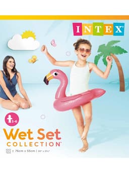 Круг для плавания «Фламинго», от 3-6 лет, 59220NP INTEX