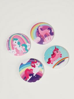 Зеркало складное «Единороги», d=7 см, рисунок МИКС