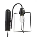 Бра «Фламент», 1×40 Вт E27, черный, 25×16×33 см