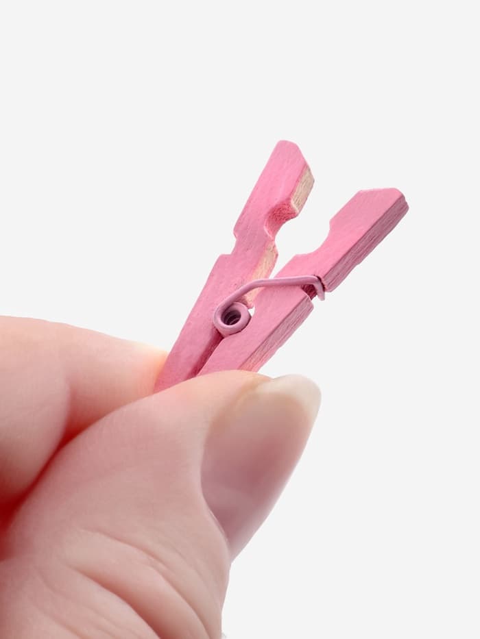 Прищепки для шитья, 3×0.5×0.3 см, 10 шт., разноцветные