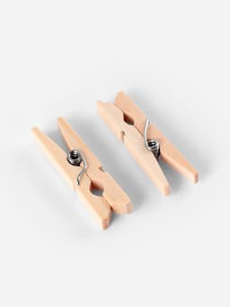 Прищепки для шитья, 3×0.5×0.3 см, 10 шт., бежевые