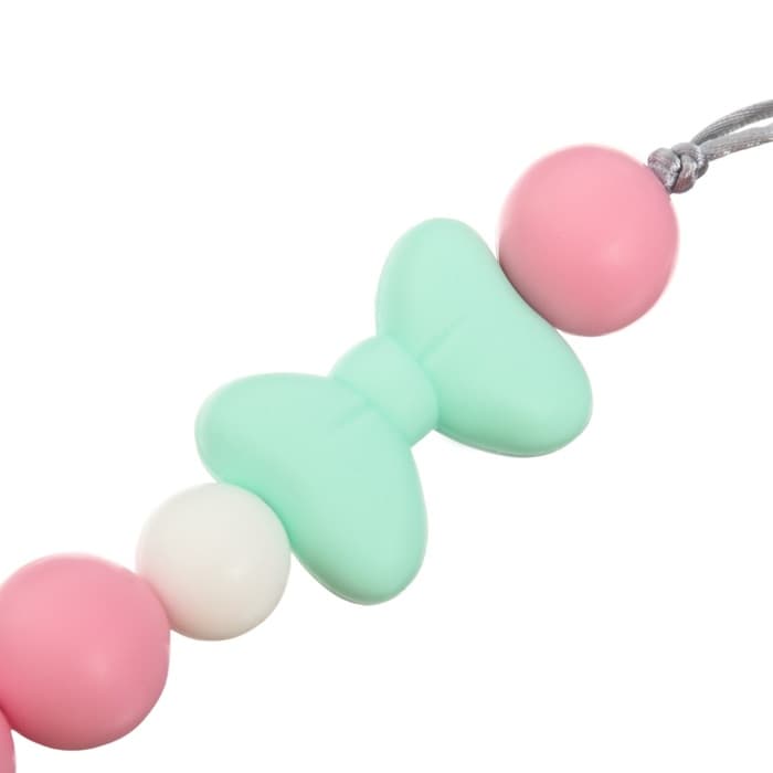 Держатель для соски - пустышки M&B «Нежность», силиконовый