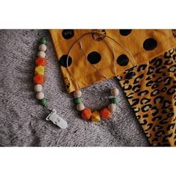 Держатель для соски - пустышки M&B «Краски лета», силиконовый, виды МИКС